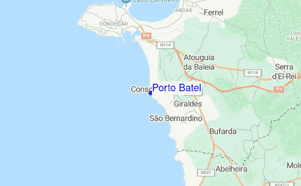 Porto Batel location map