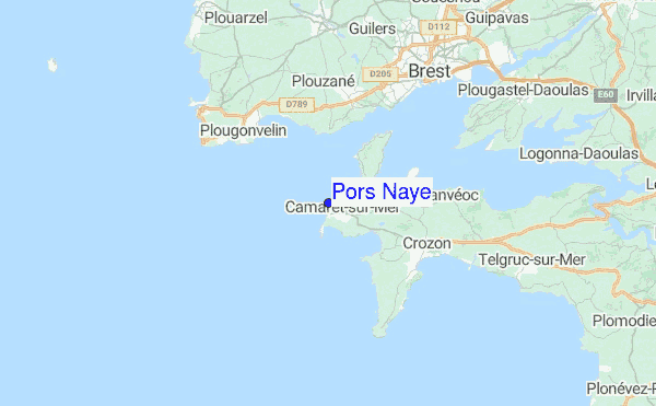 Pors Naye Location Map