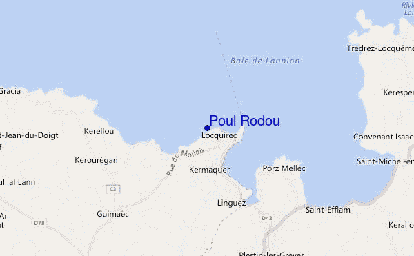 Poul Rodou location map