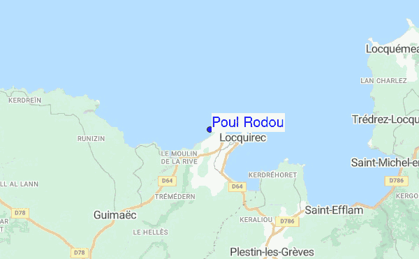 Poul Rodou location map