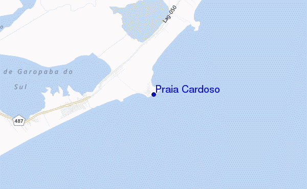 Praia Cardoso location map