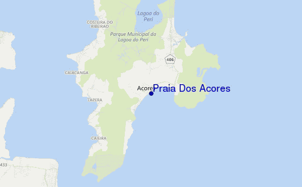 Praia Dos Acores location map