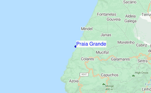 Praia Grande location map