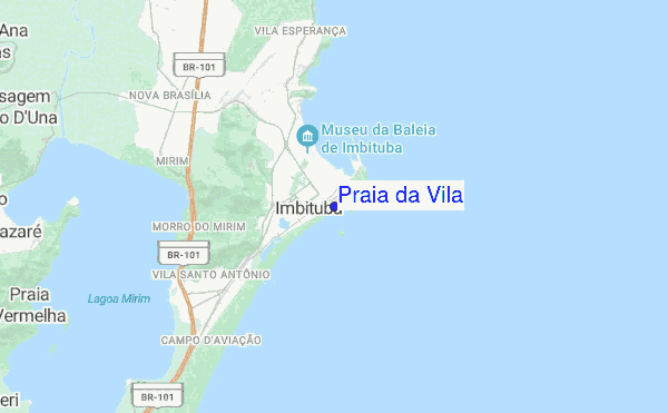 Praia da Vila location map