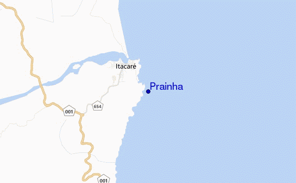 Prainha location map