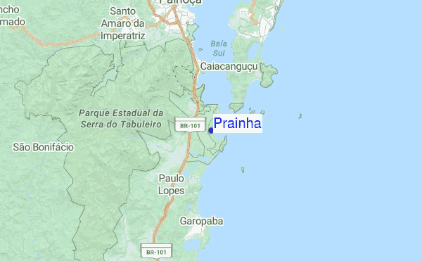 Prainha Location Map