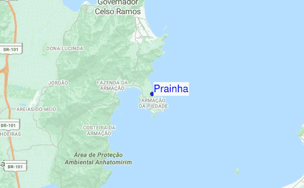 Prainha location map