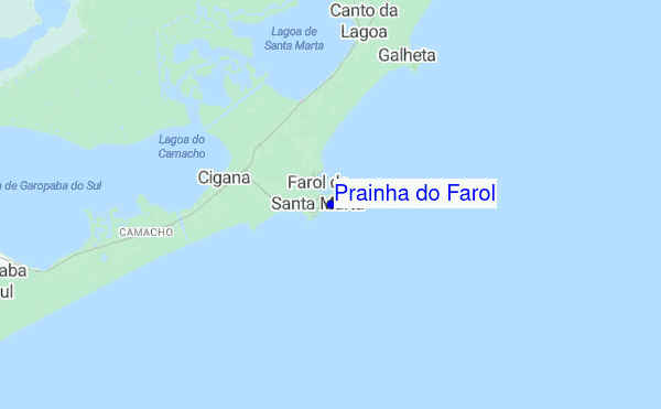 Prainha do Farol location map