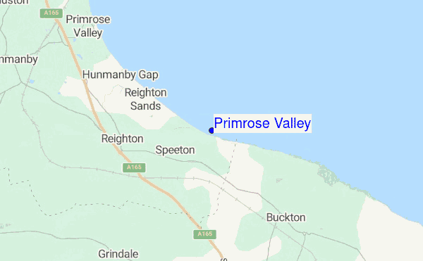 Primrose Valley location map