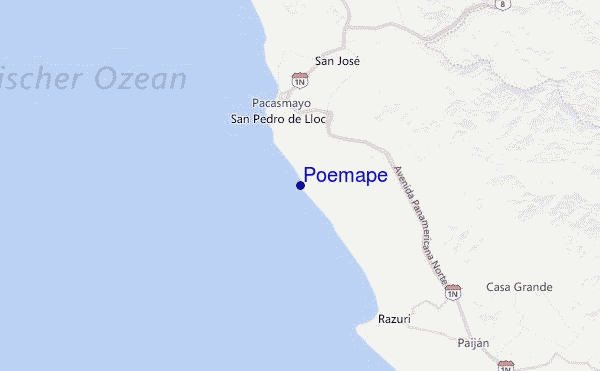 Poemape Location Map
