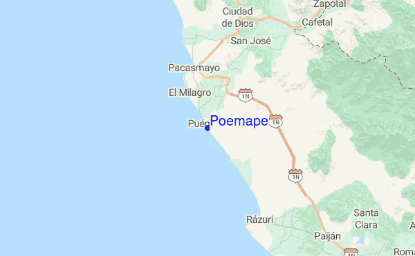 Poemape Location Map