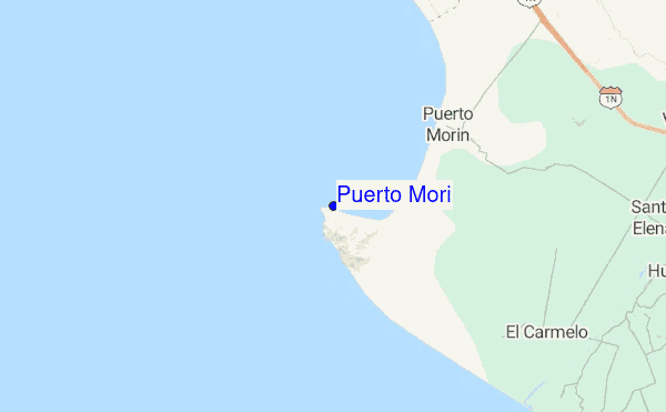 Puerto Mori location map