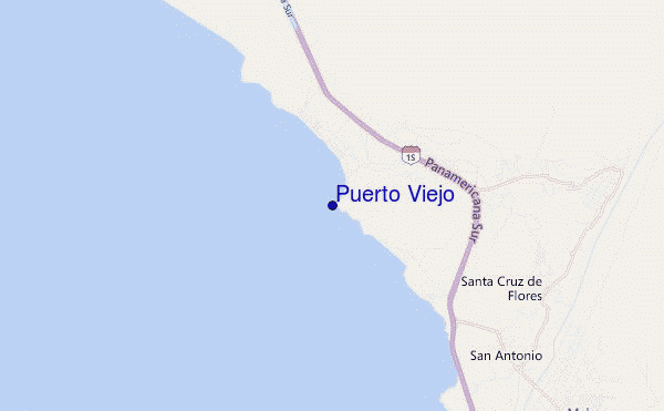 Puerto Viejo location map