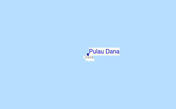 Pulau Dana location map