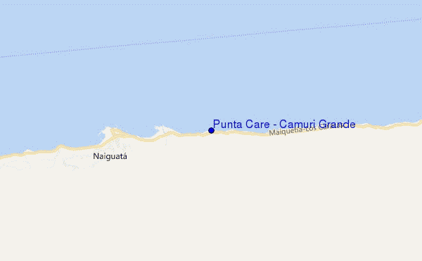 Punta Care / Camuri Grande location map