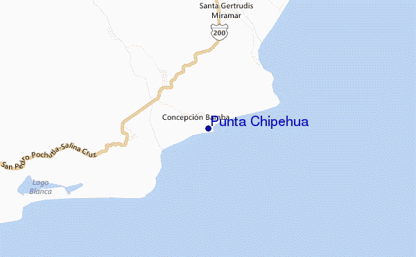 Punta Chipehua location map
