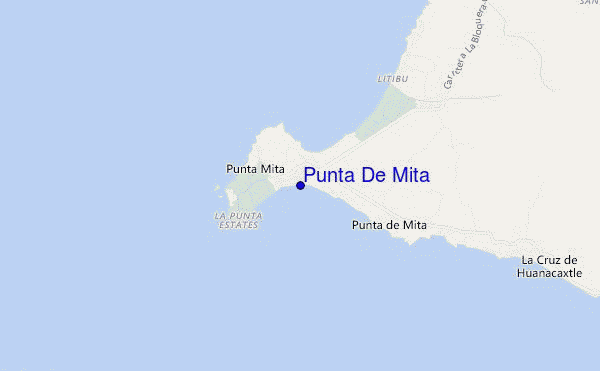Punta De Mita location map