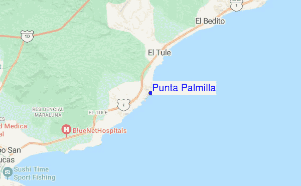 Punta Palmilla location map