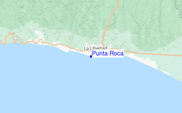 Punta Roca location map