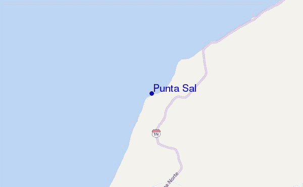 Punta Sal location map