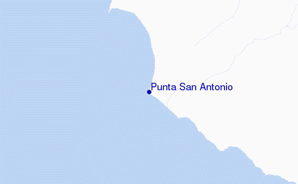 Punta San Antonio Location Map