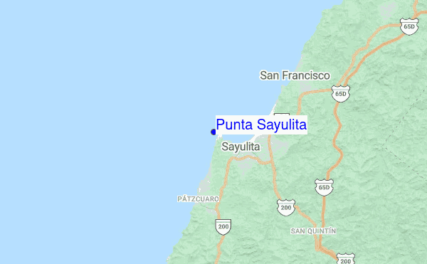 Punta Sayulita location map