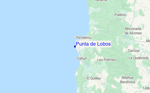 Punta de Lobos Location Map
