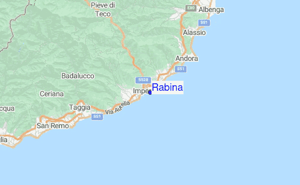 Rabina Location Map
