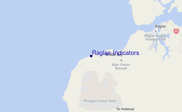 Raglan-Indicators location map