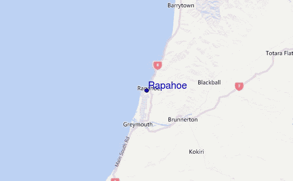 Rapahoe Location Map