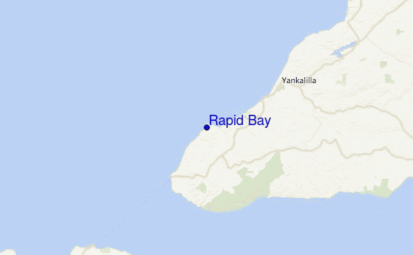 Rapid Bay Location Map