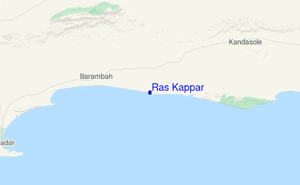 Ras Kappar Location Map