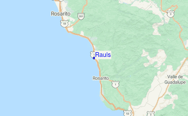 Rauls Location Map
