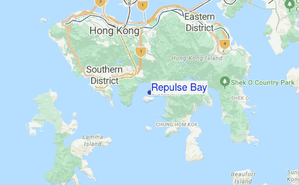 Repulse Bay location map