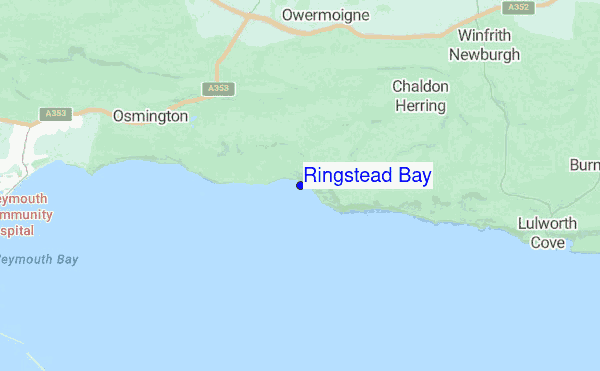 Ringstead Bay location map