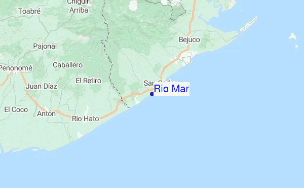 Rio Mar Location Map