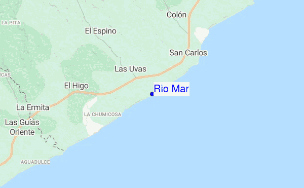 Rio Mar location map