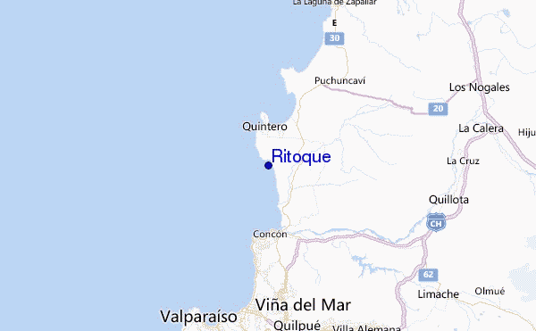 Ritoque Location Map