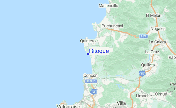 Ritoque Location Map