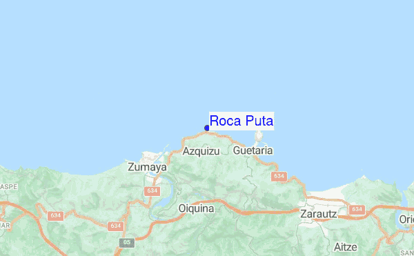 Roca Puta location map