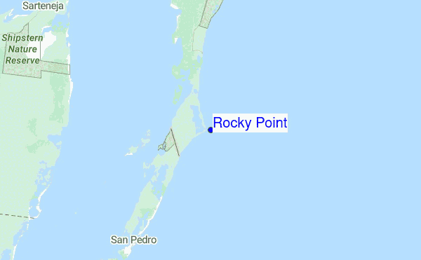 Rocky Point Location Map