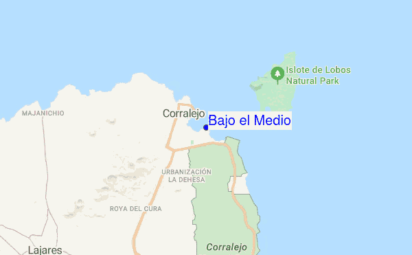 Bajo el Medio location map