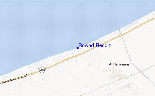 Rowad Resort location map