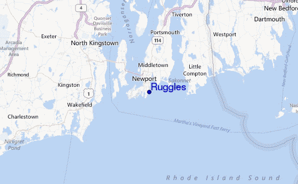 Ruggles Location Map