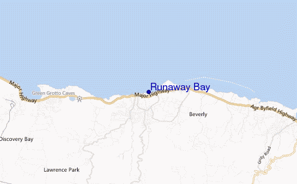 Runaway Bay location map