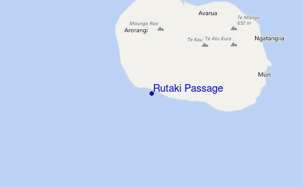 Rutaki Passage location map
