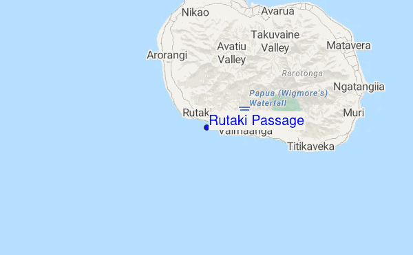 Rutaki Passage location map