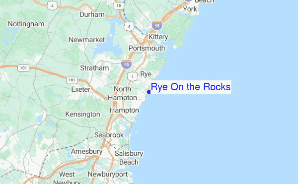 Rye On the Rocks Location Map