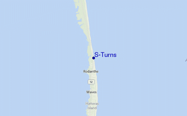 S-Turns location map