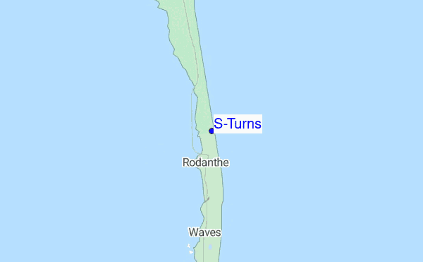 S-Turns location map